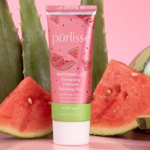 Purlisse Watermelon Energizing 2-Minute Polishing Peel NIB